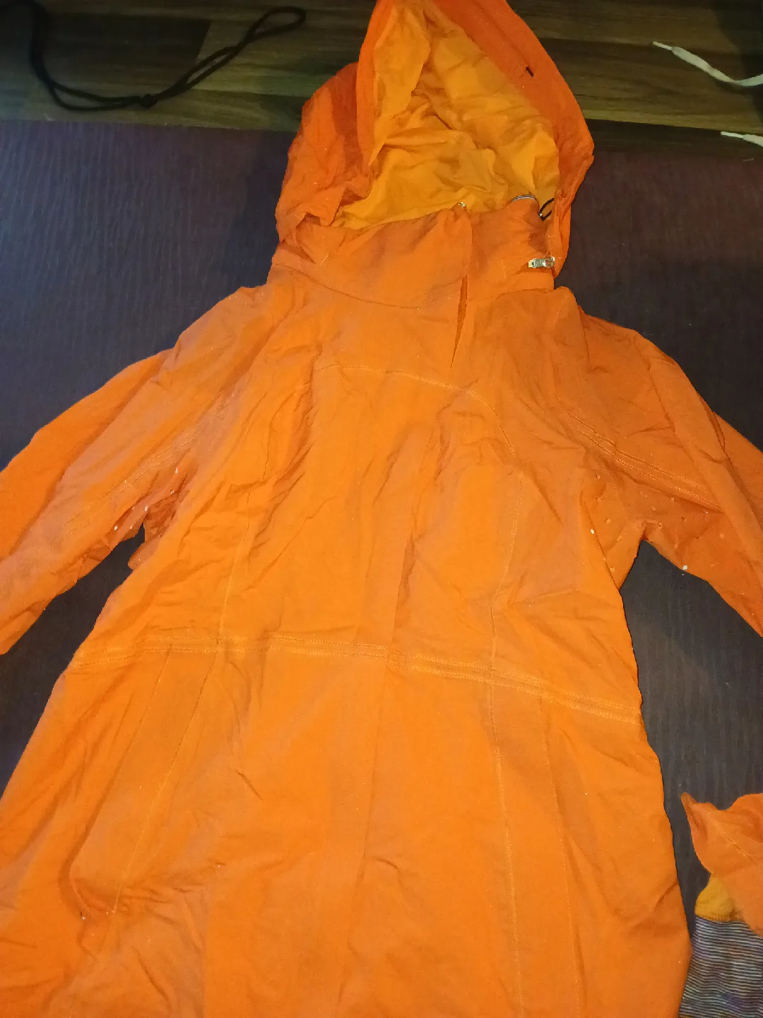 Orange Windbreaker Jacket thumbnail