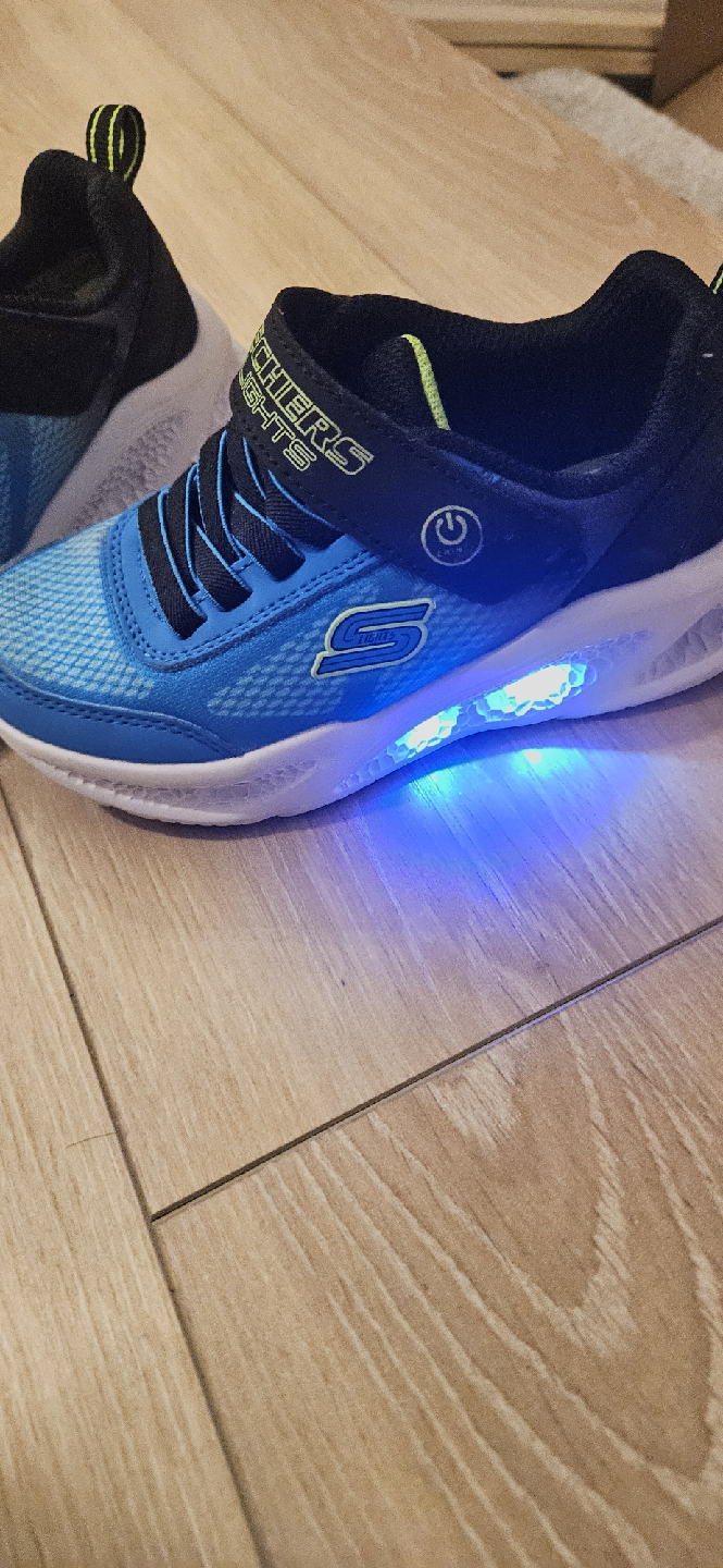 Skechers S-Lights  Size US 11 kids Blue - photo 3
