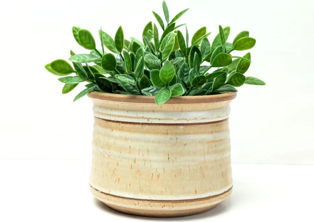 Wheel Thrown Pottery Planter ~ Studio Pottery image indicator(5)