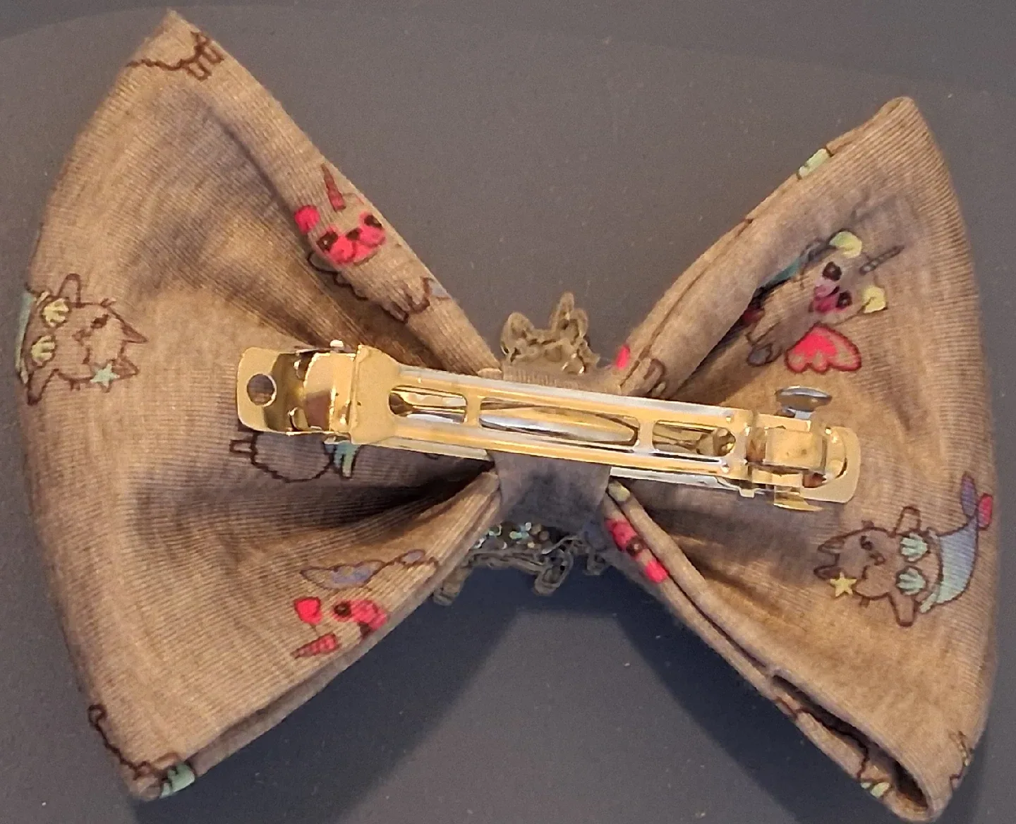 mermaid & unicorn animal hair bow clip (NEW) image indicator(2)