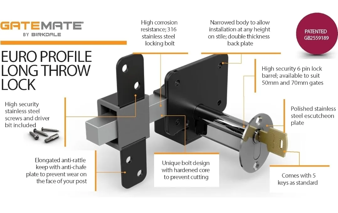 🆕️🆕️Gate Latch Lock (Gatemate)🆕️🆕️ image indicator(6)