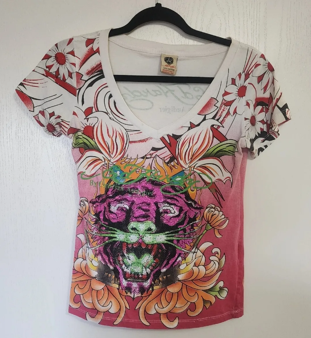 Ed Hardy by Christian Audigier T-Shirt (Small) thumbnail