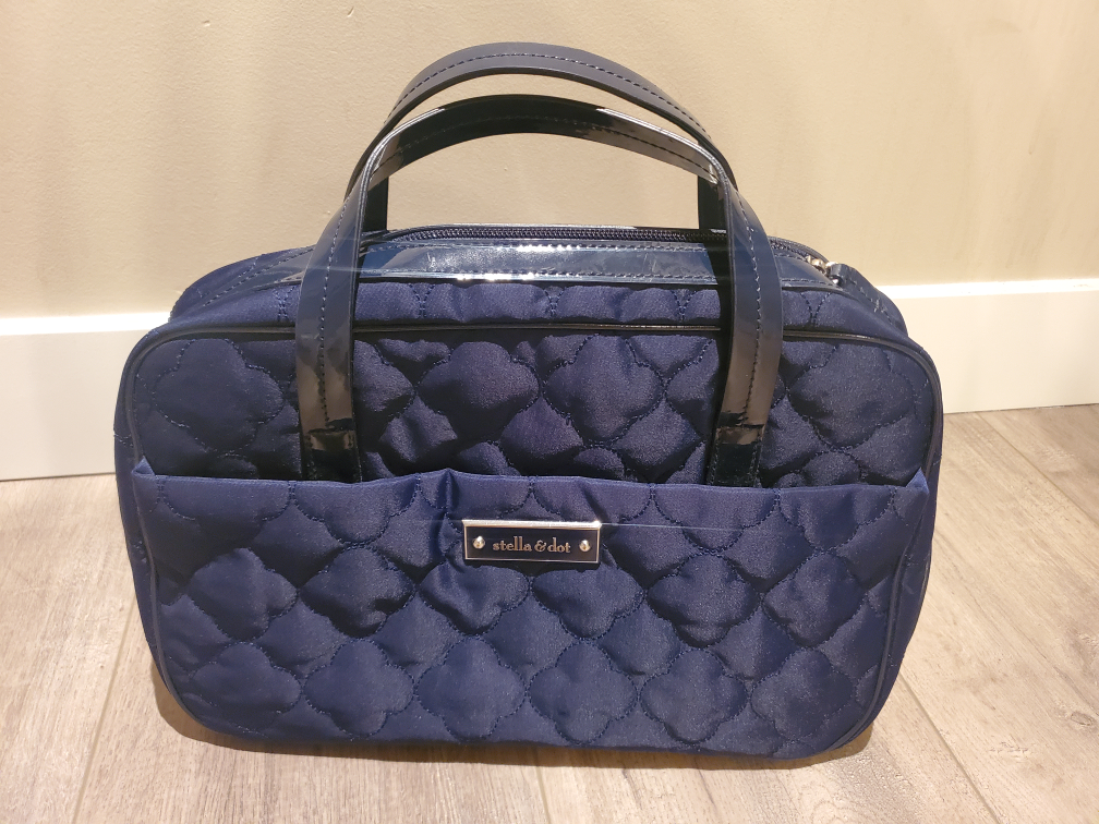 Stella & Dot large quilted jewellery organizer