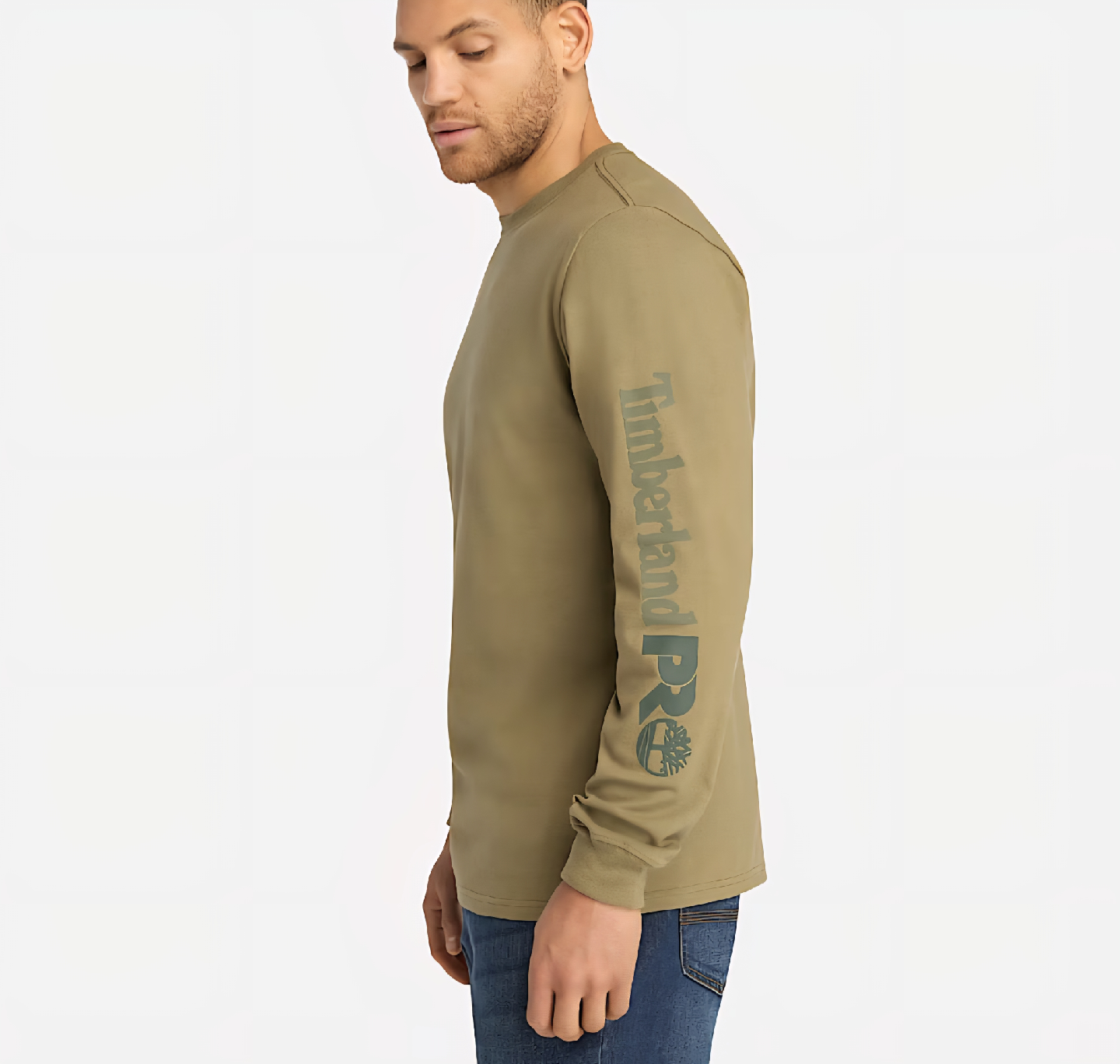 BNWT Timberland PRO Long Sleeve T-Shirt Olive Night - photo 2