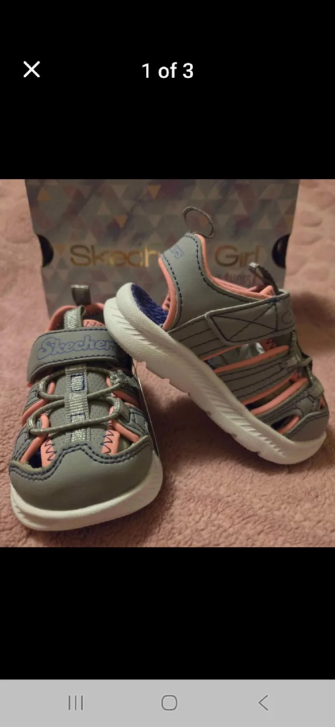 Skechers Girl C-Flex Sandal, Size 5 thumbnail