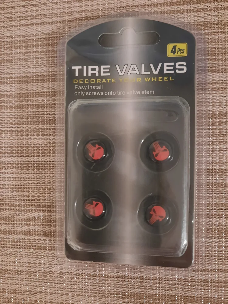 4 Pcs Tire Valves - Decorate Your Wheel thumbnail