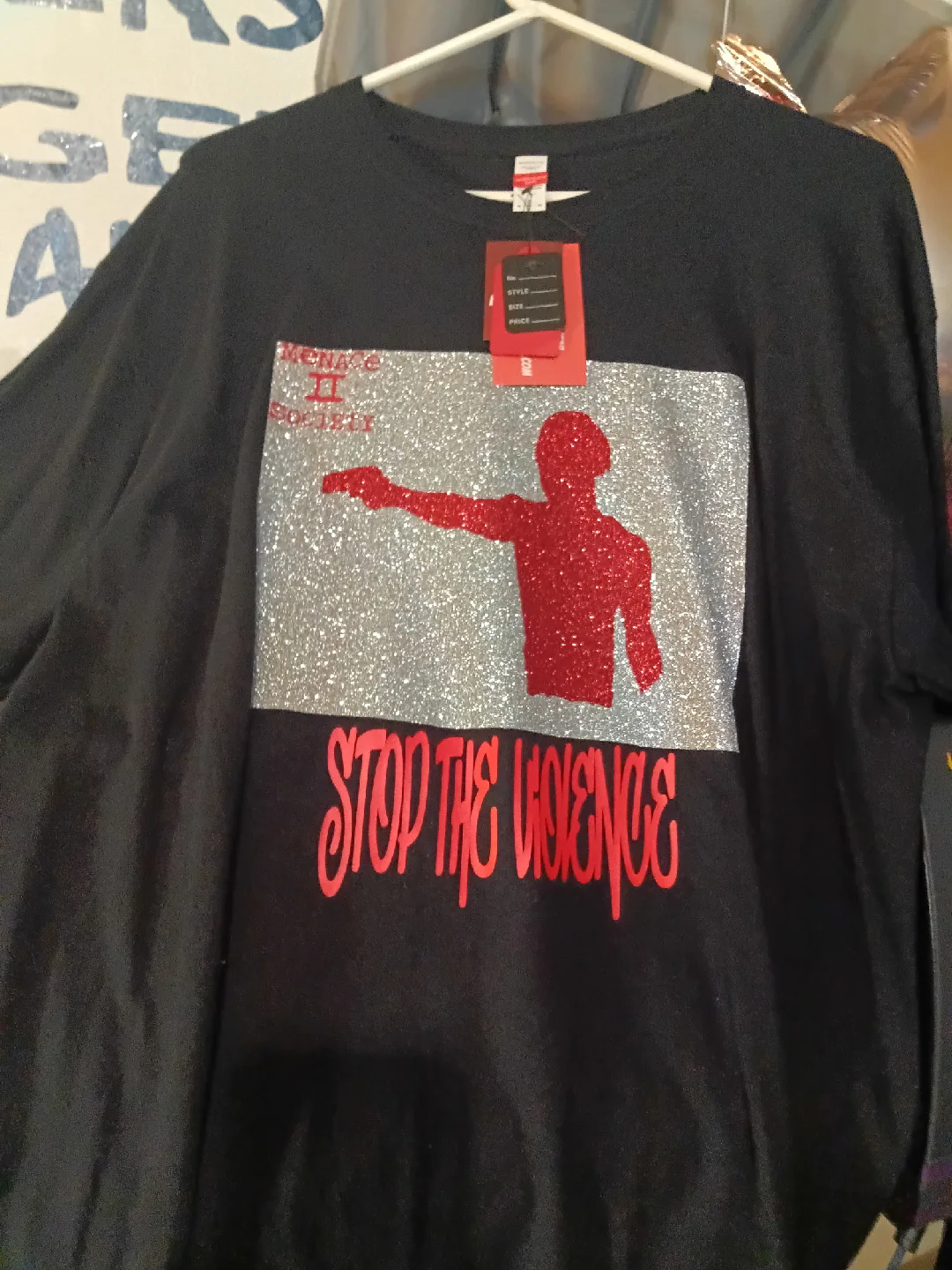 Stop the Violence Long sleeve t shirt thumbnail