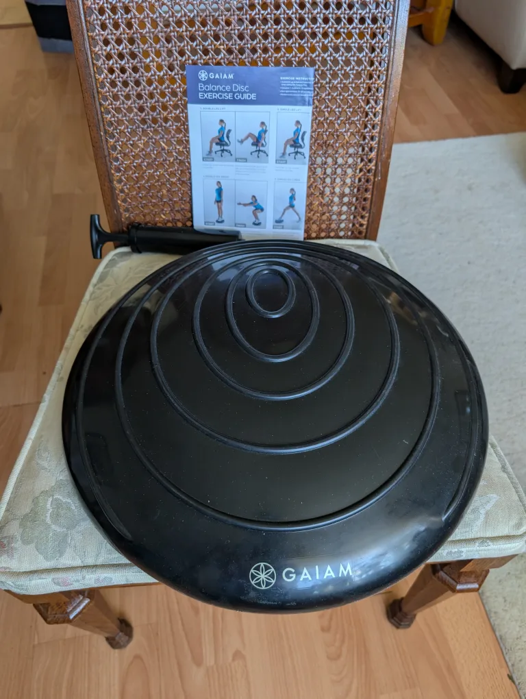 Gaiam Balance Disc Exercise Guide image indicator(4)