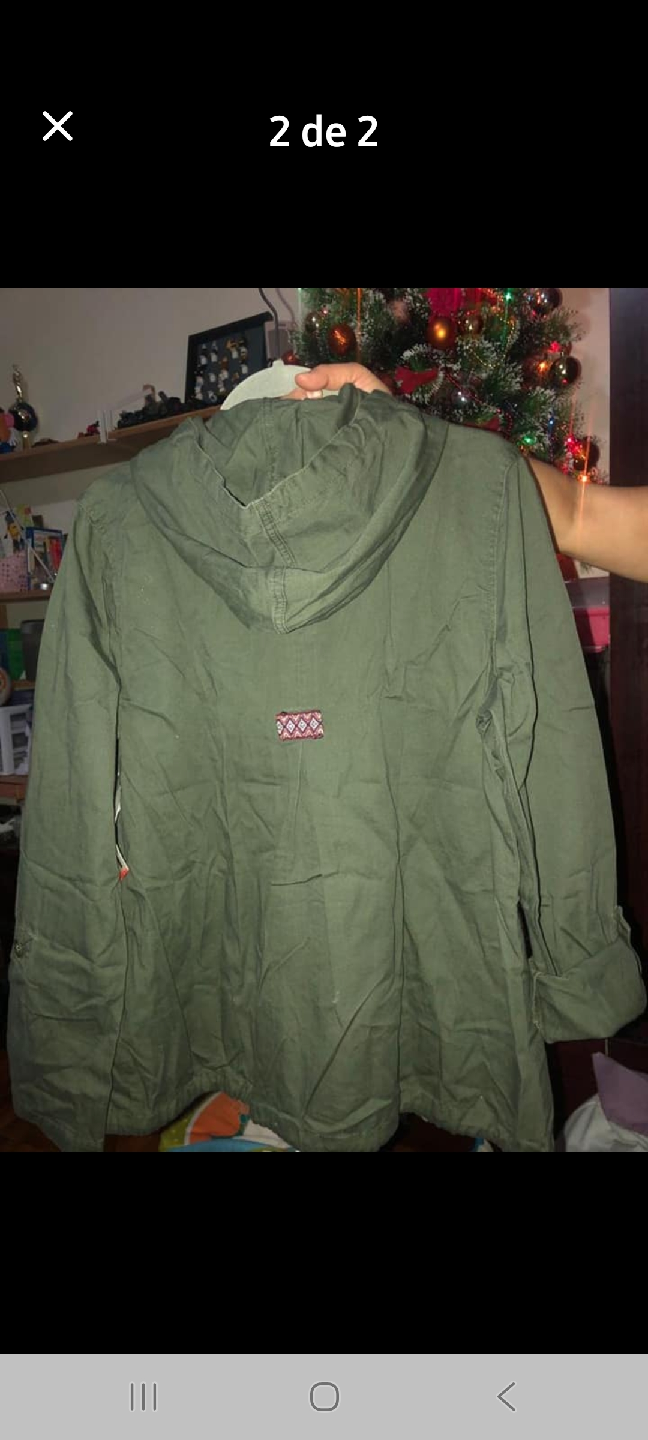 Roxy Olive Green Hooded Jacket - photo 2