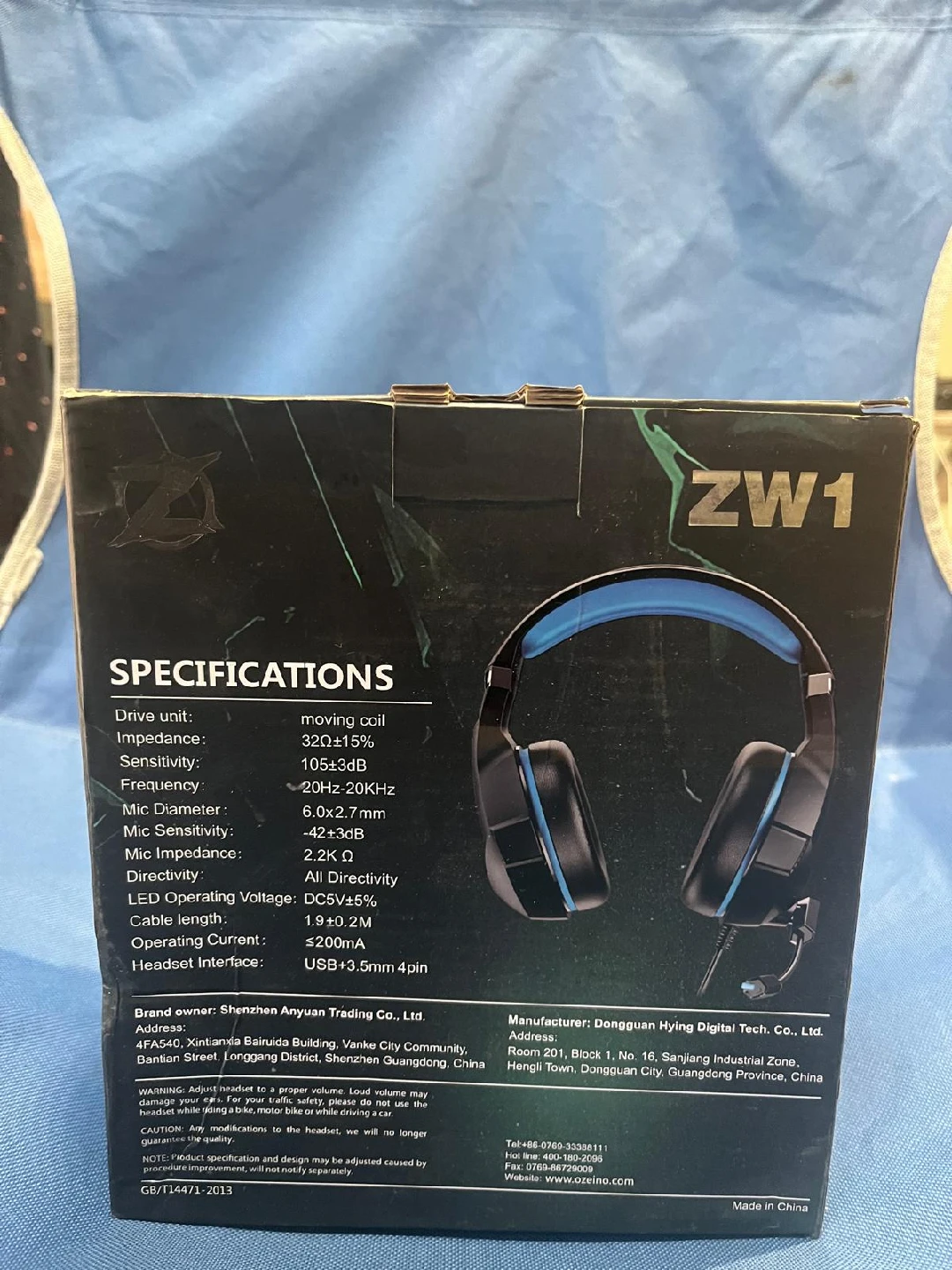 Ozeino ZW1 Gaming Headset with Noise Canceling Mic - photo 3