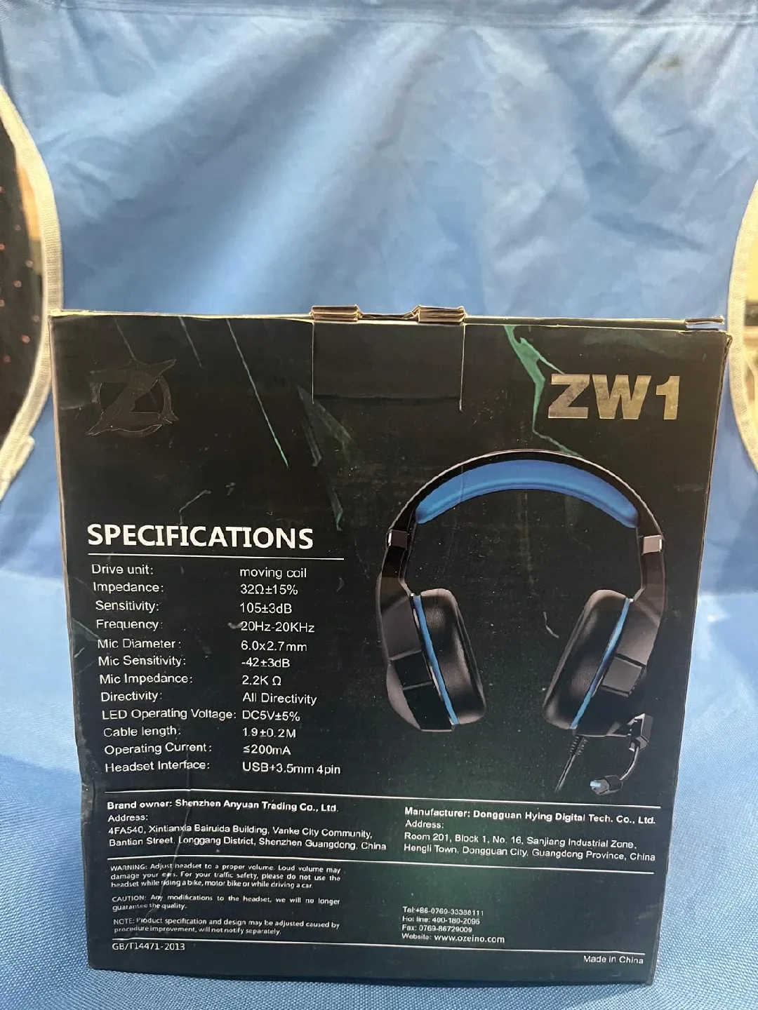Ozeino ZW1 Gaming Headset with Noise Canceling Mic image indicator(3)