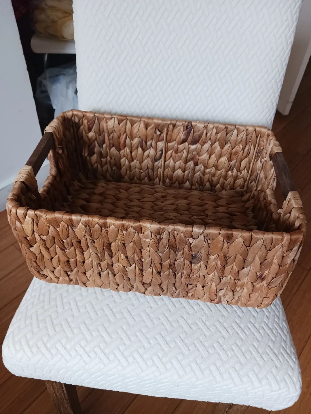 Rustic 3-Piece Wovel Basket Set - Minimalist Storage & Decor image indicator(6)