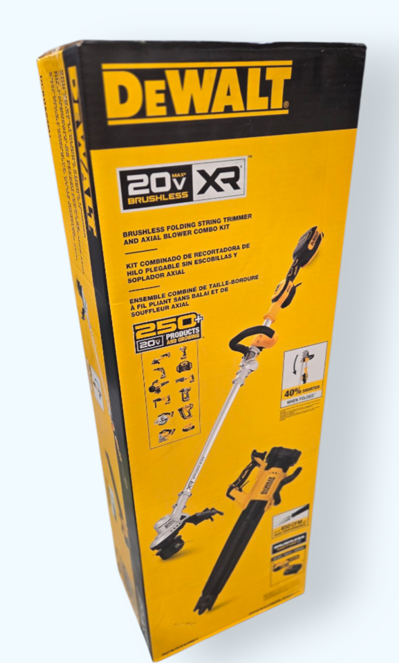 DeWalt 20V MAX XR Brushless Trimmer & Blower Combo Kit