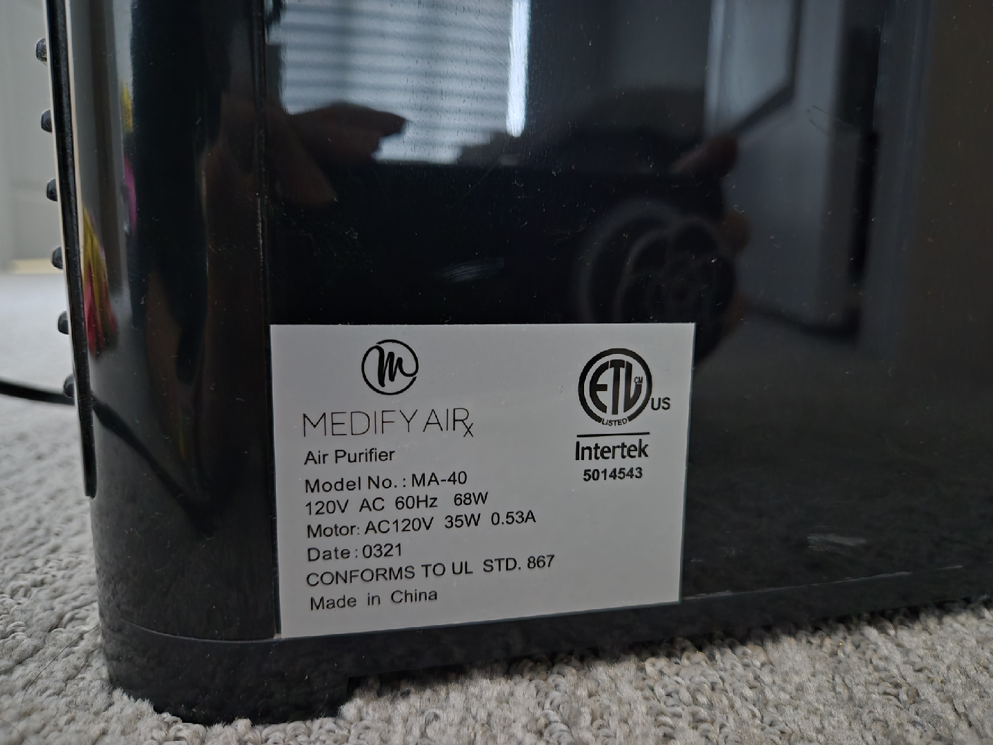 Medify Air MA-40 Air Purifier - photo 5