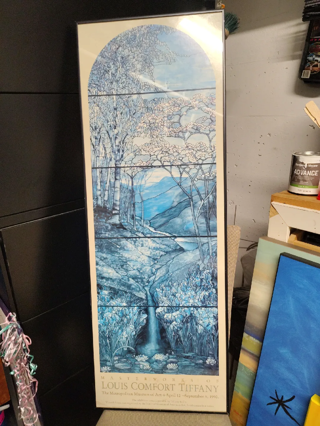 2 Louis Comfort Tiffany Framed Posters thumbnail
