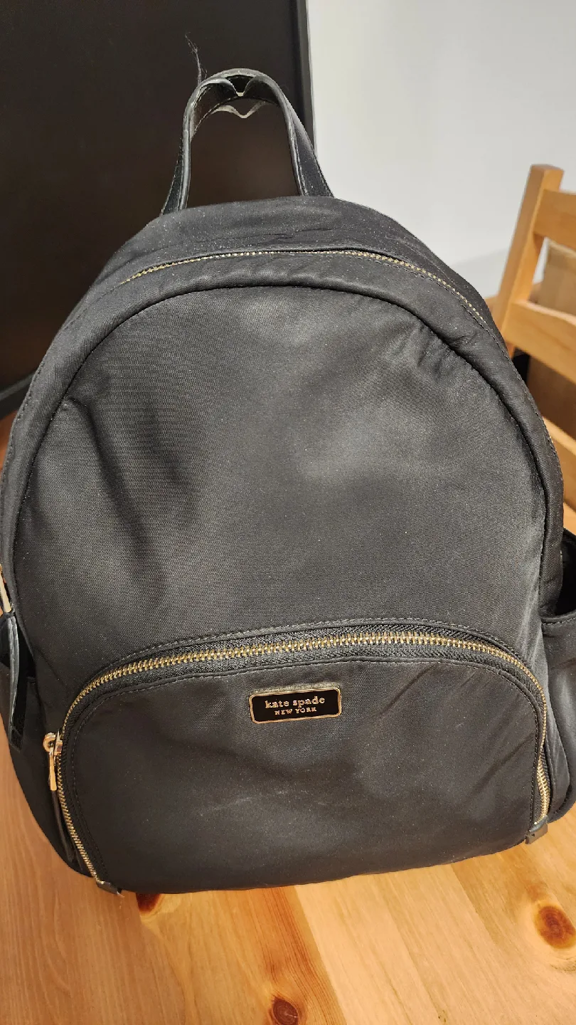 Kate Spade Black Backpack