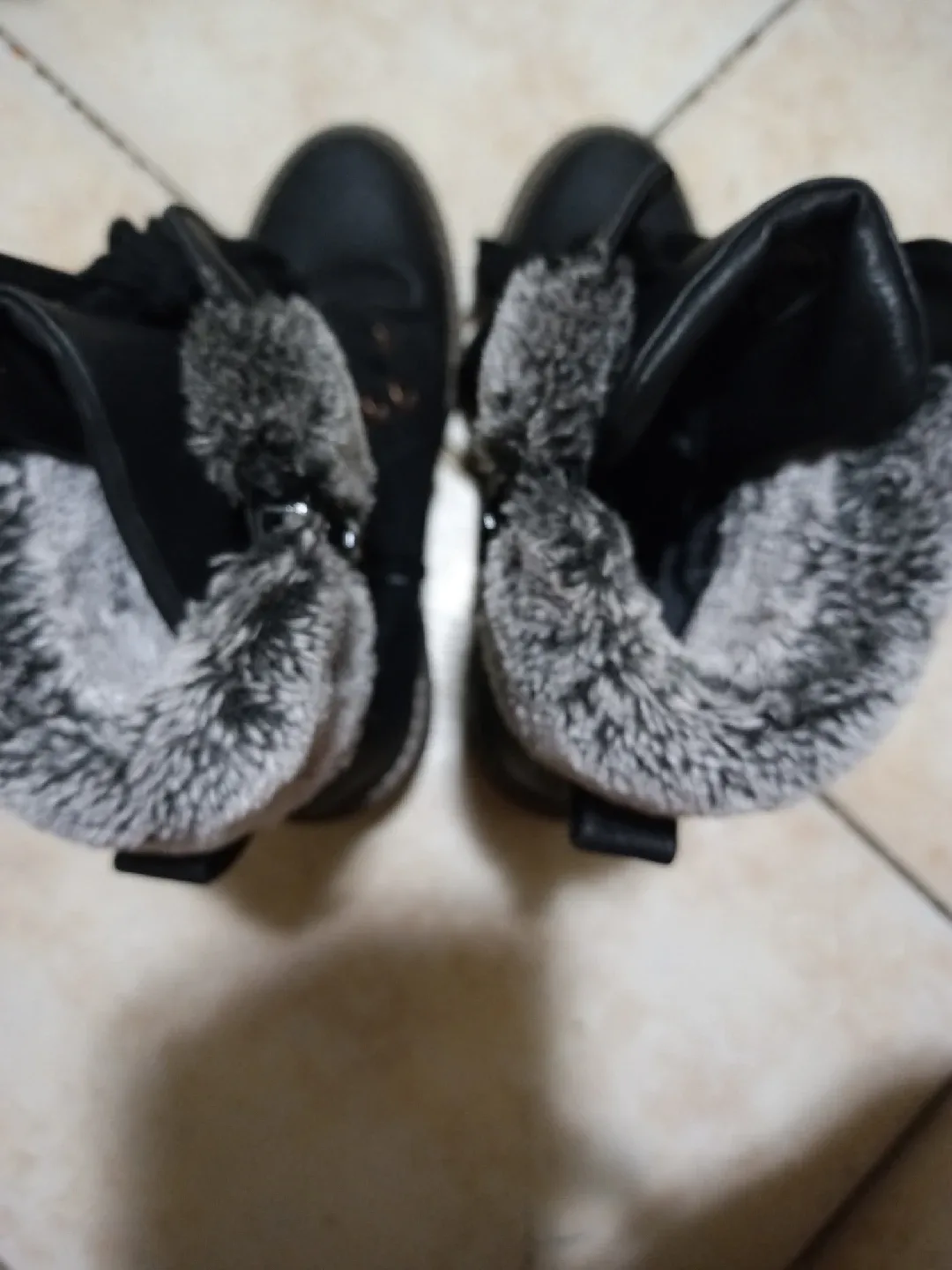 Roxy Ladies Black Heeled Boots size 7.5