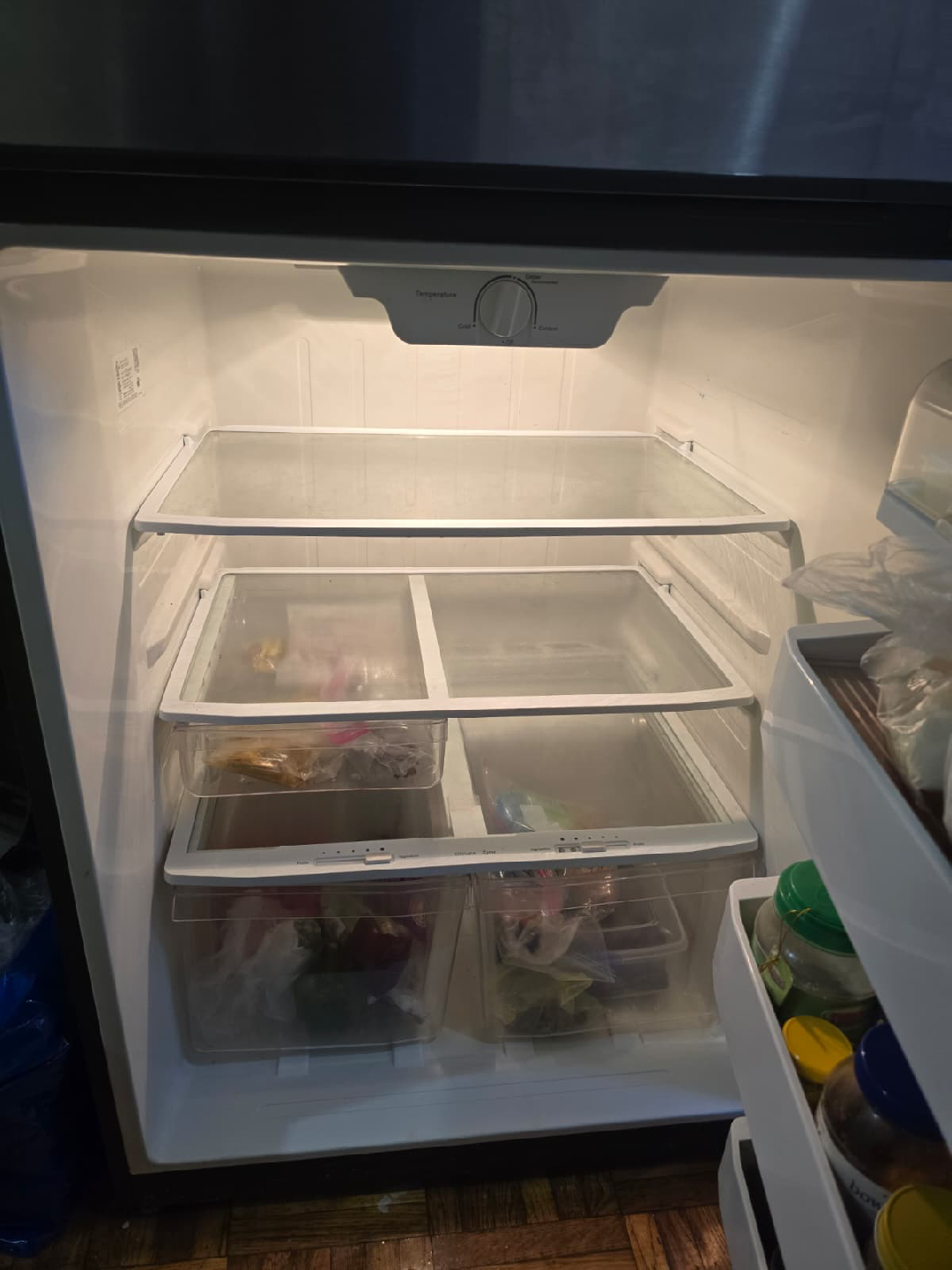 GE Stainless Steel Refrigerator - photo 2