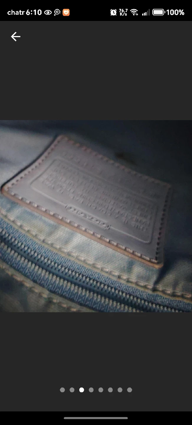 Coach Daisy Light Blue Crossbody Bag - photo 5