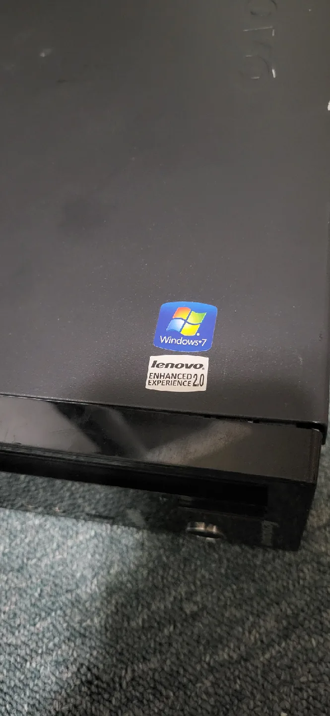 Lenovo ThinkCentre S Desktop PC & ViewSonic Monitor image indicator(2)