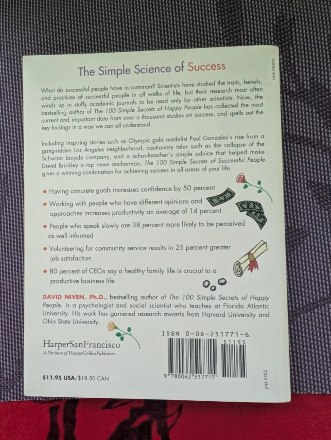 The 100 Simple Secrets of Happy People by David Niven image indicator(3)