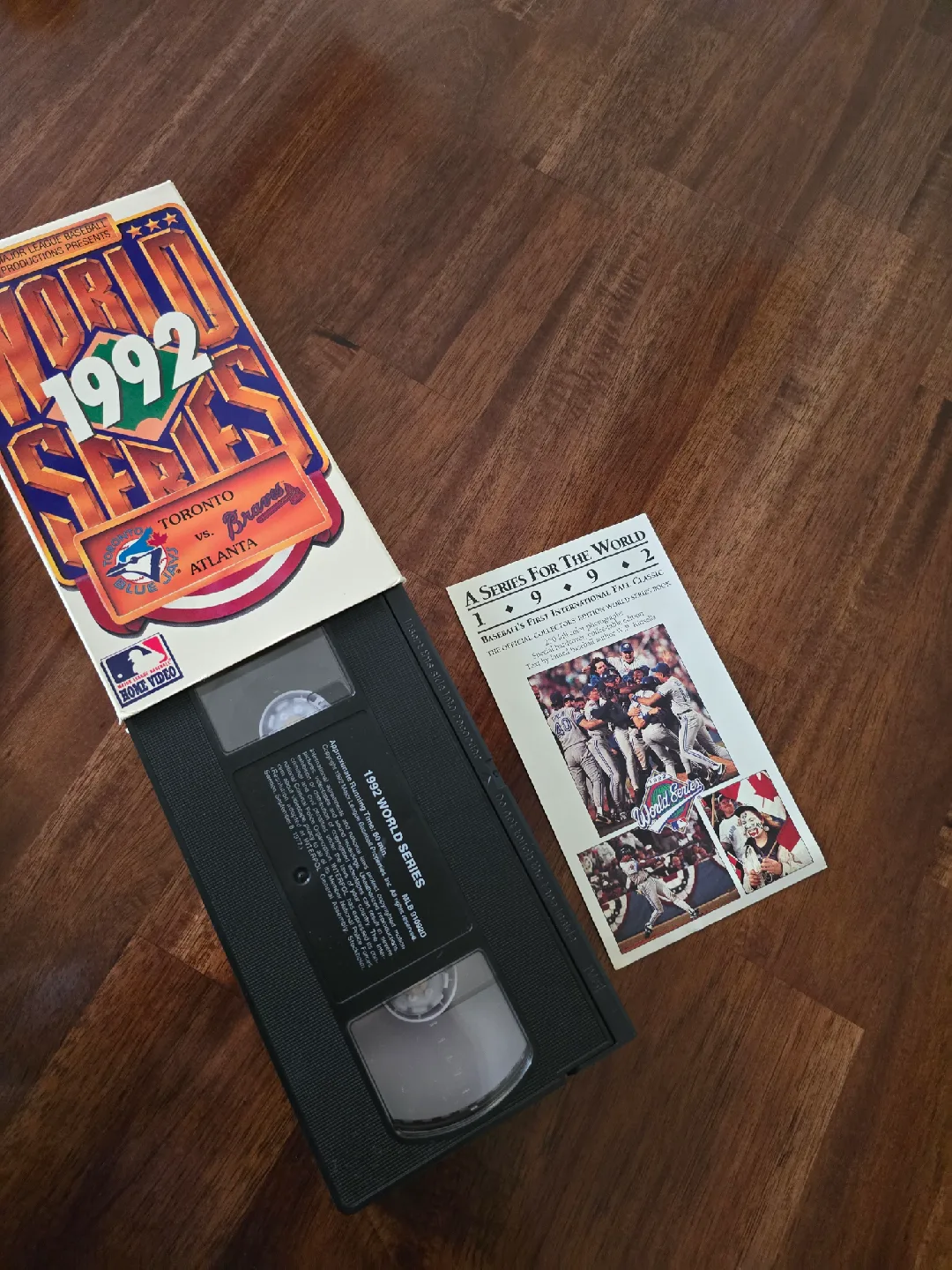 1992 World Series VHS Tape: Blue Jays vs Braves image indicator(3)