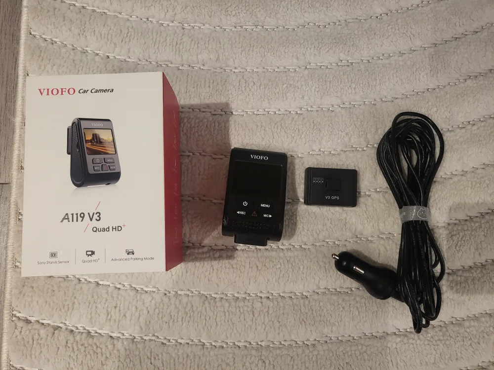 Viofo A119 V3 Car Camera - Dash Cam 1440p 60fps image indicator(2)