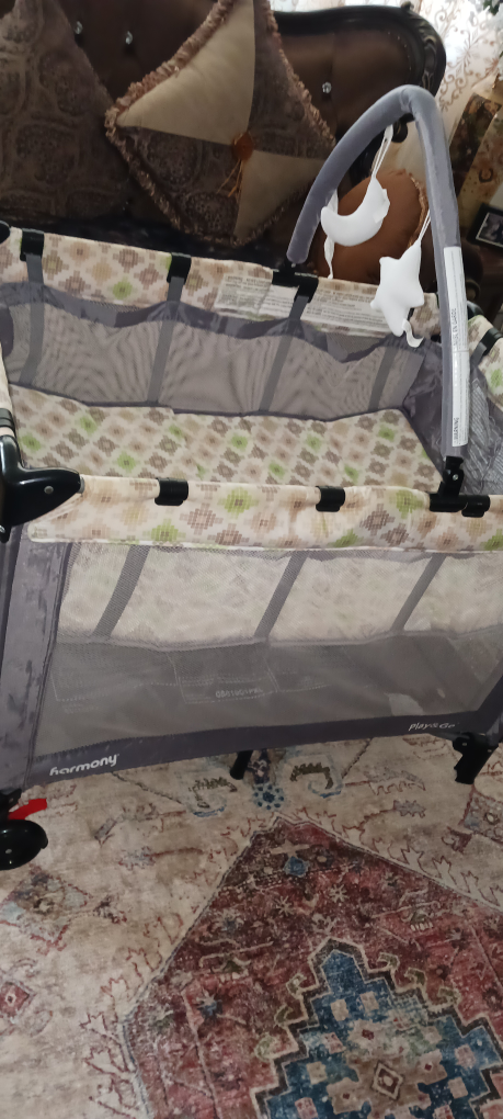 Harmony Play & sleep crib bassinate $35