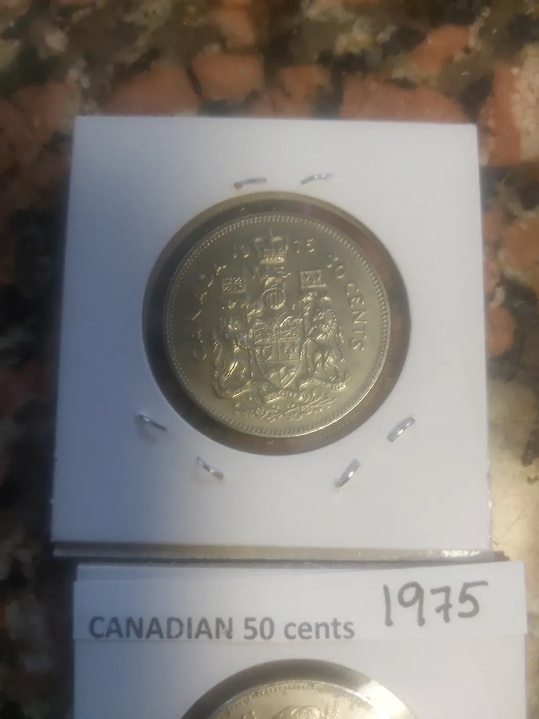 Canadian 50 Cents 1975 Coin image indicator(2)