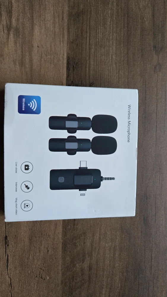 Wireless Microphone for Live Show, Interview, Vlog thumbnail