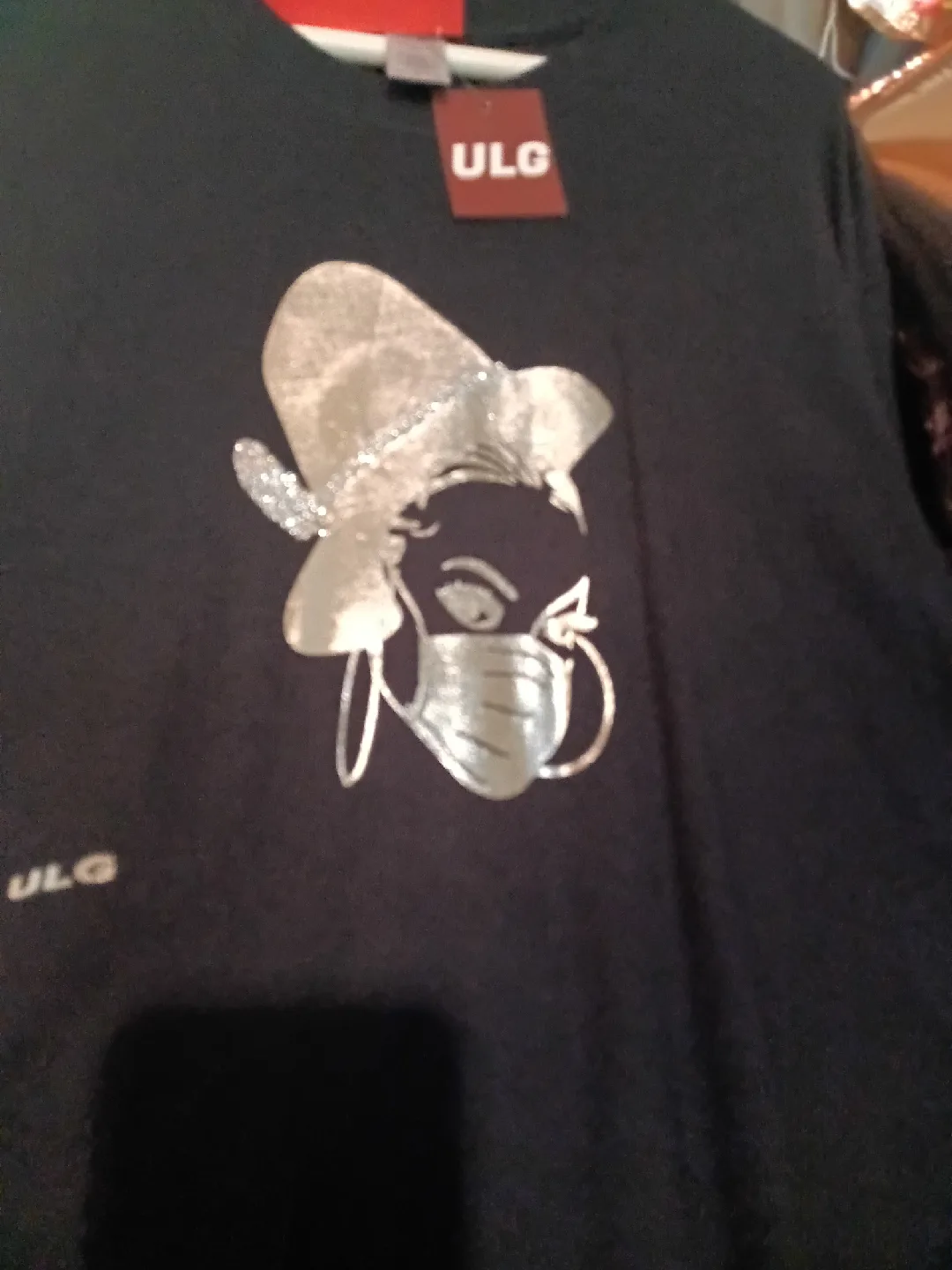 ULG Black Graphic Tee image indicator(2)