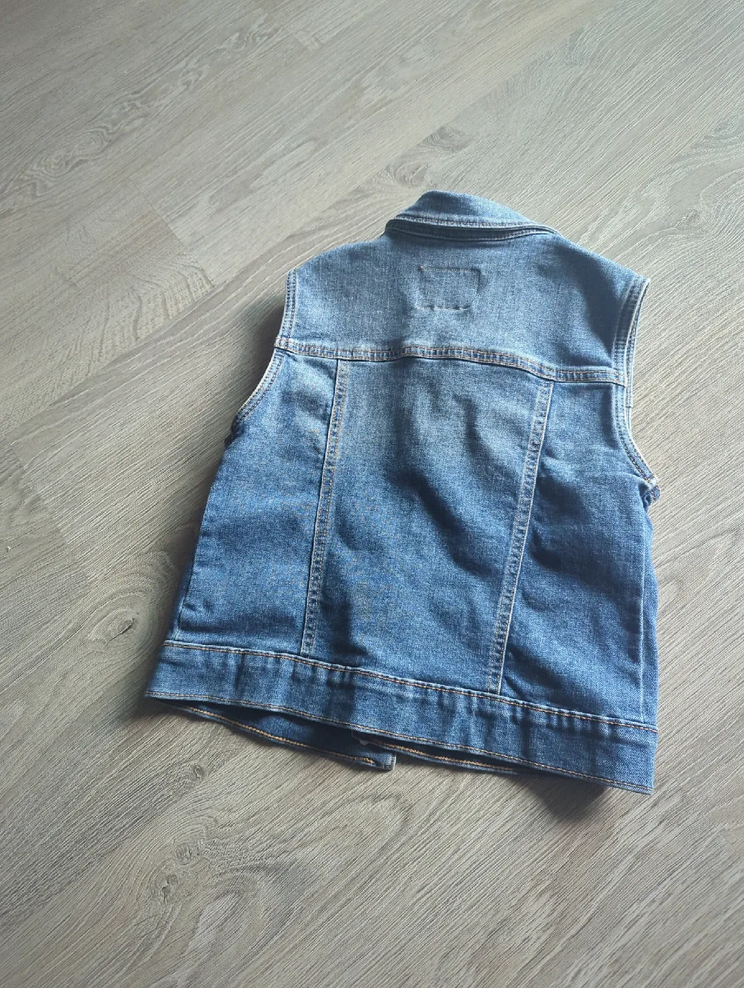 Old Navy Denim Vest - Size L image indicator(2)
