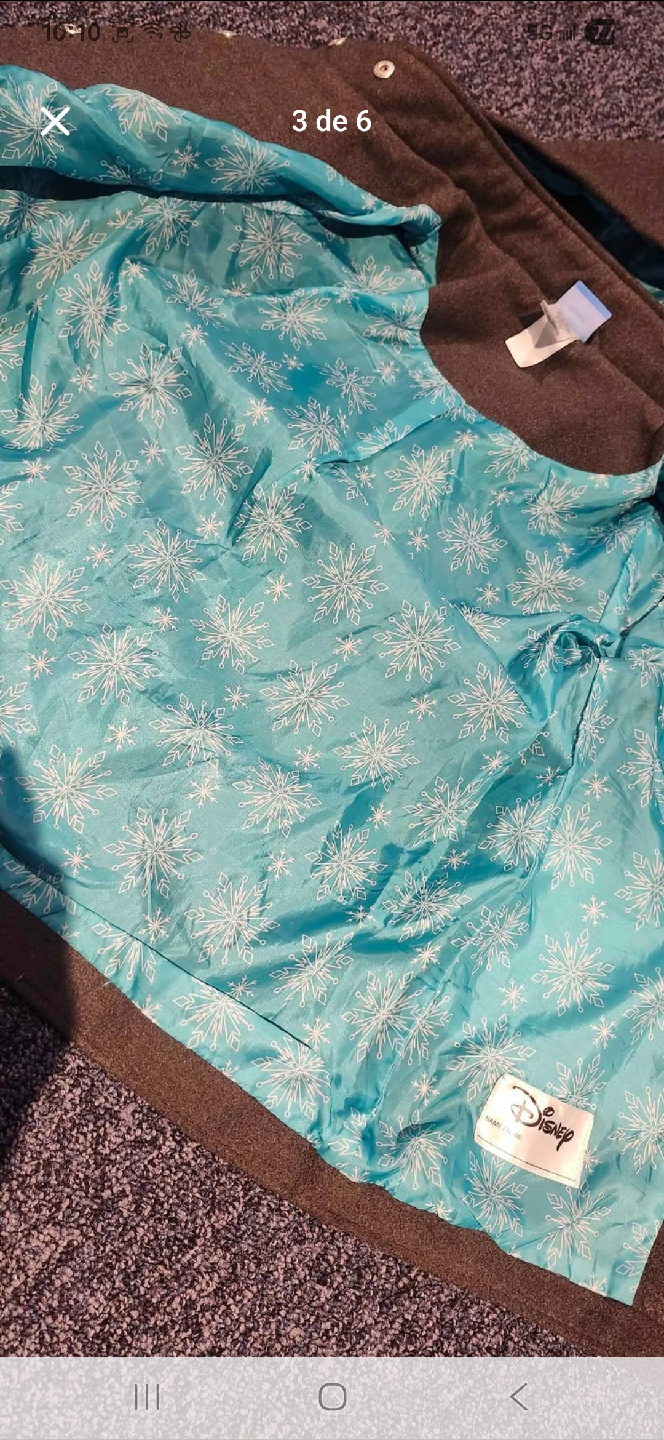 Disney Frozen Girls Coat, Size 6 - photo 4