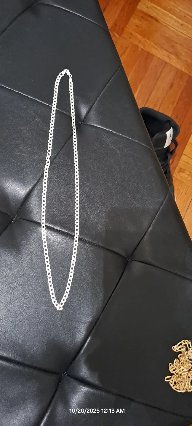 Sterling Silver 925 Chain Necklace image indicator(3)