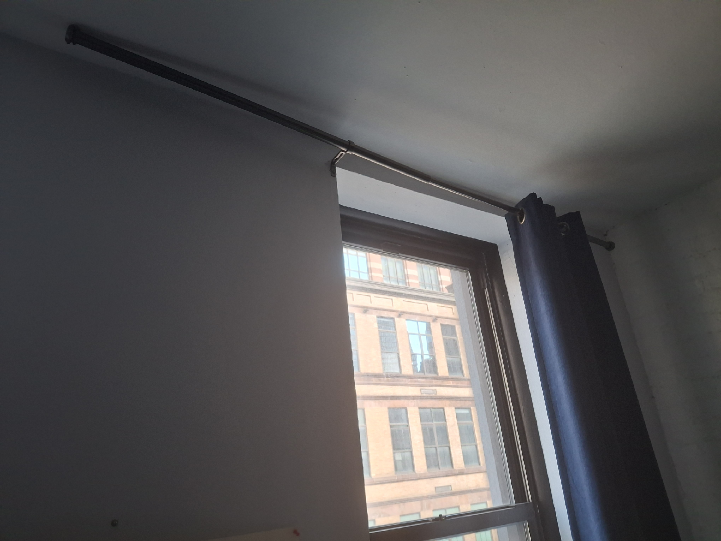 3 curtains with mounting