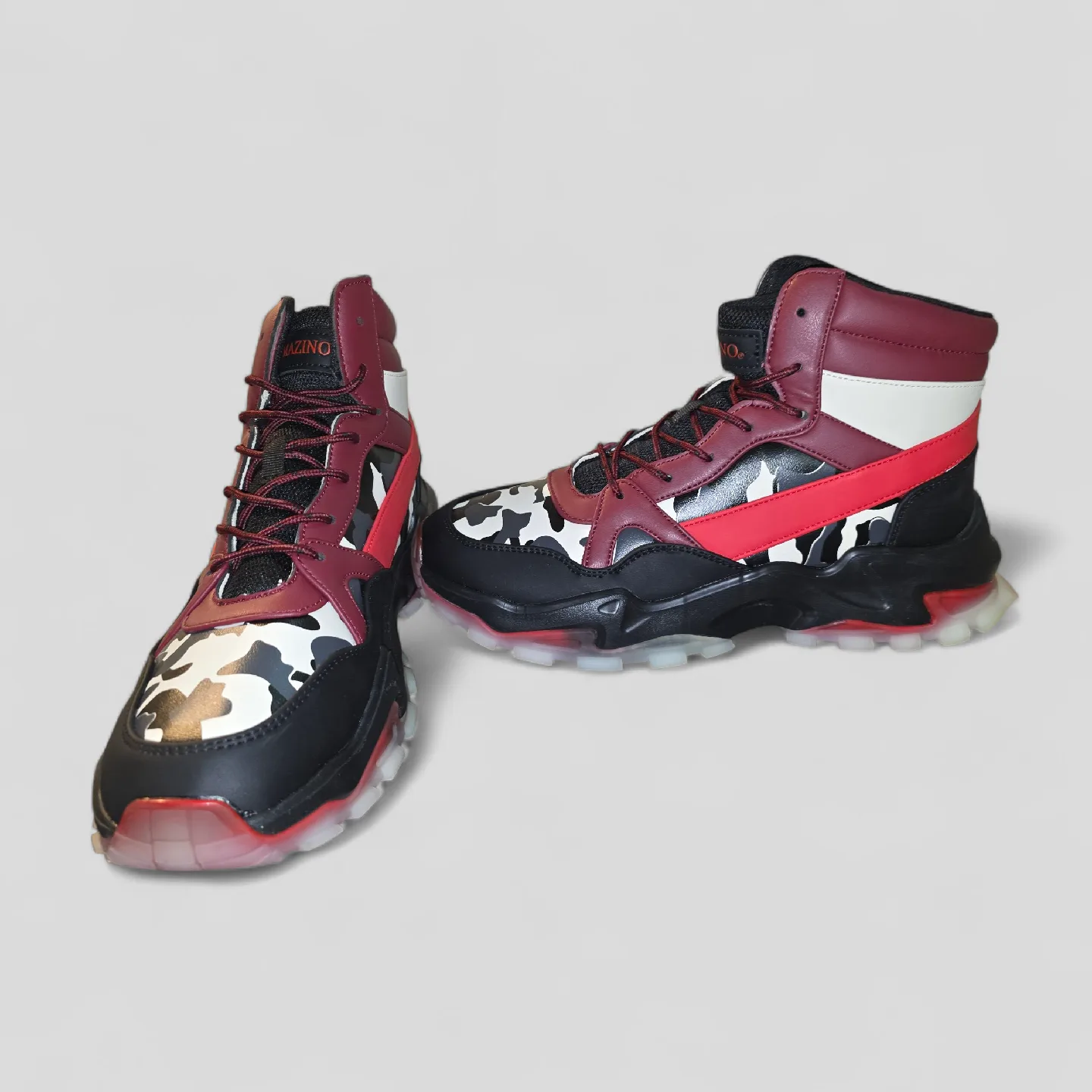 Mazino Wonderstone-175 Burgundy Size 9.5 image indicator(6)