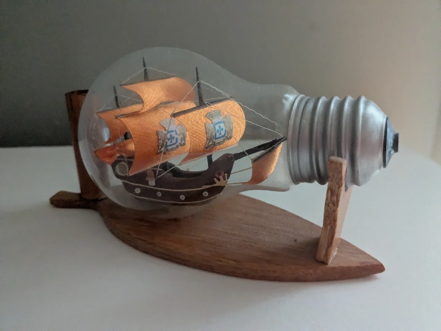 Ship in a Lightbulb Decoration image indicator(3)