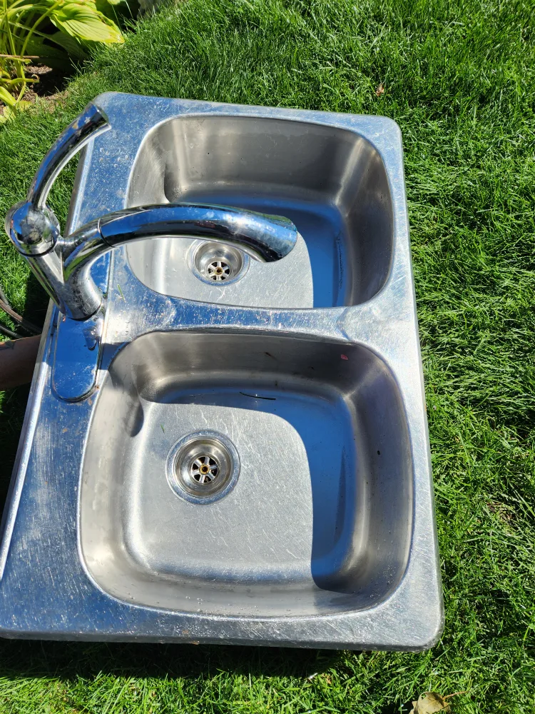 Stainless Steel Double Kitchen Sink image indicator(2)
