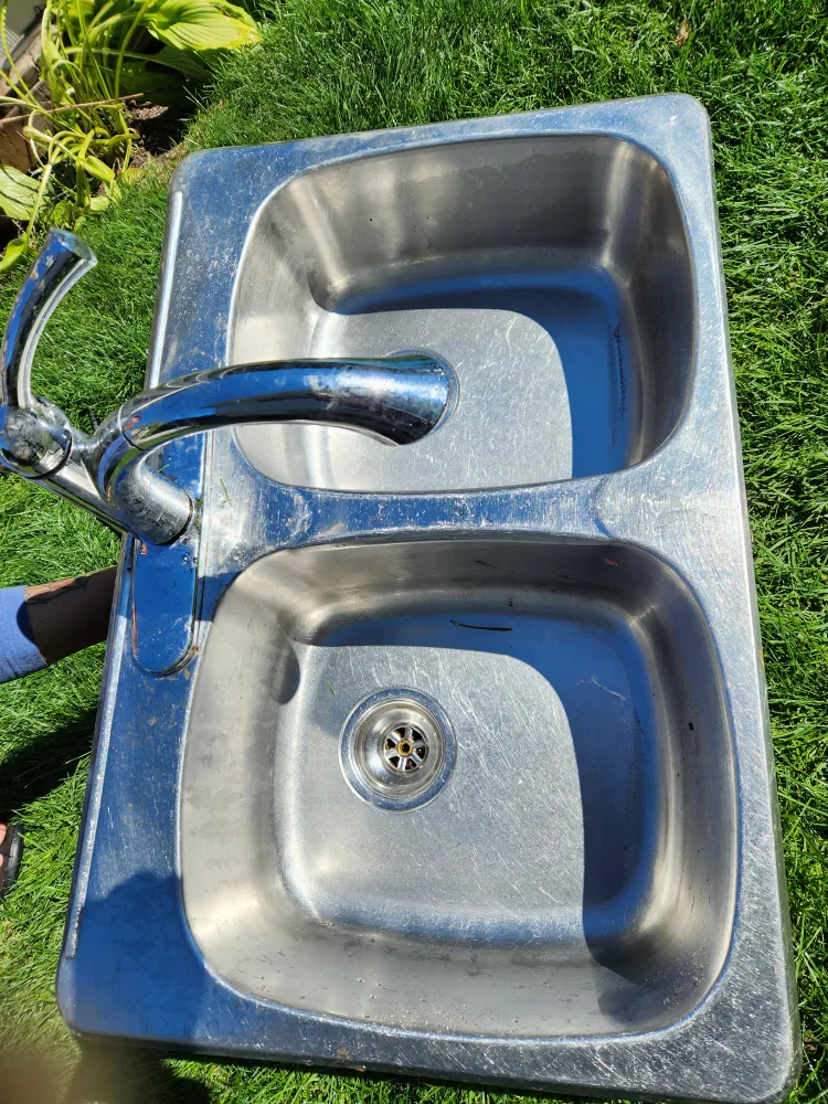 Stainless Steel Double Kitchen Sink image indicator(3)