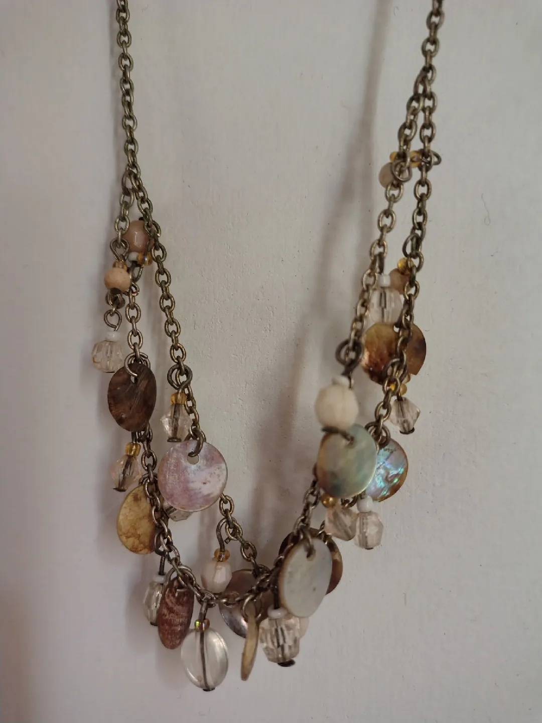 Necklace with Discs and Beads thumbnail