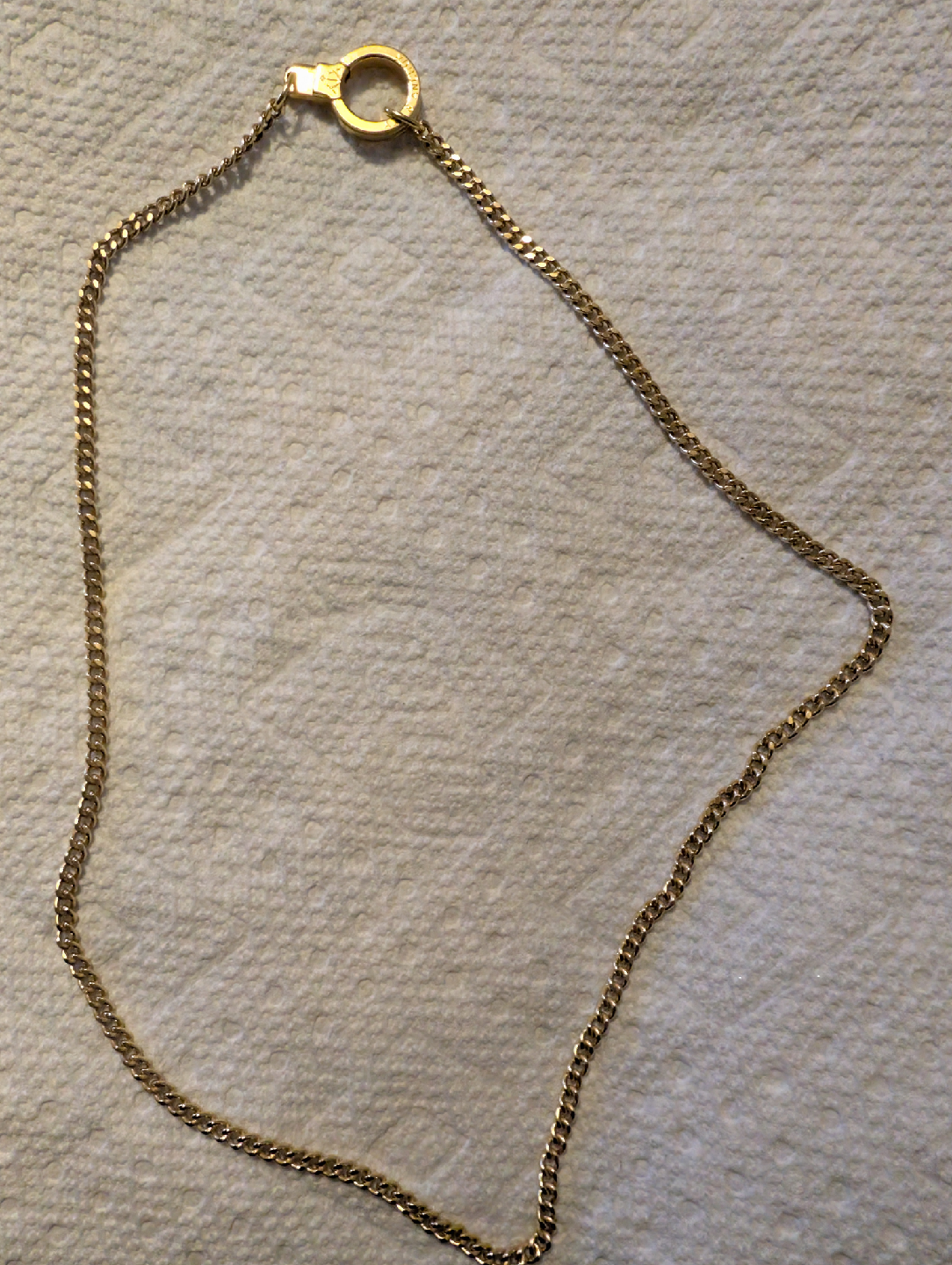 Air & Anchor 925 sterling silver Hit the Curb Necklace
