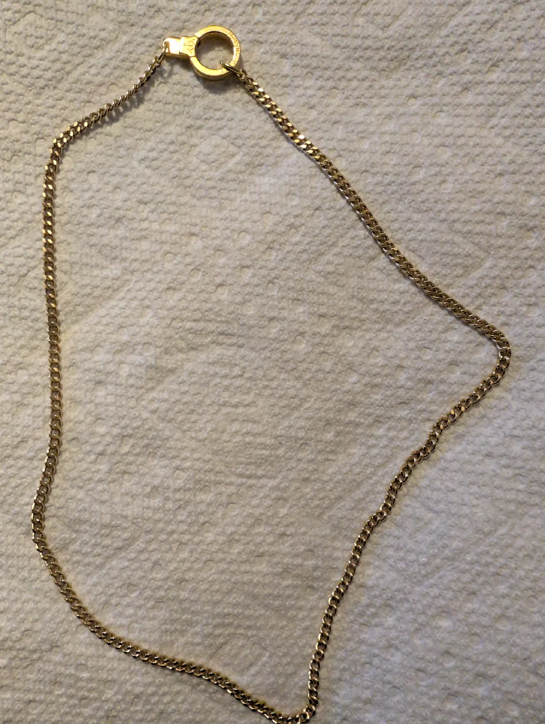 Air & Anchor 925 sterling silver Hit the Curb Necklace thumbnail