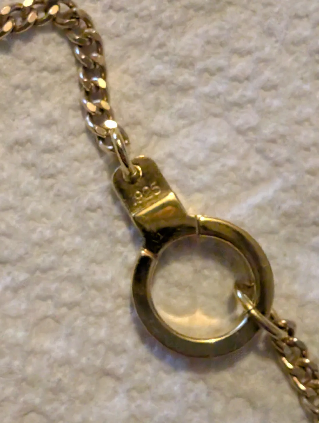 Air & Anchor 925 sterling silver Hit the Curb Necklace image indicator(3)