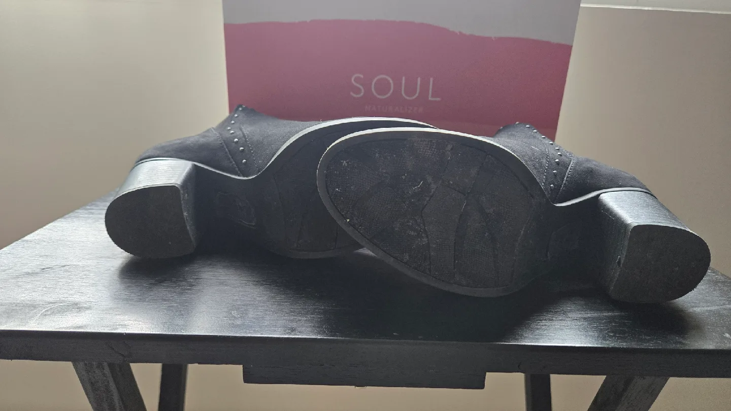 Soul Naturalizer Black Ankle Boots - Size 6.5 image indicator(4)