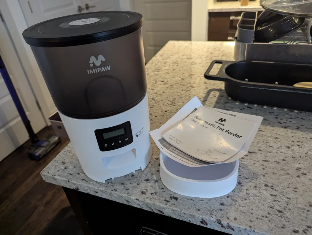 IMIPAW Automatic Pet Feeder image indicator(2)