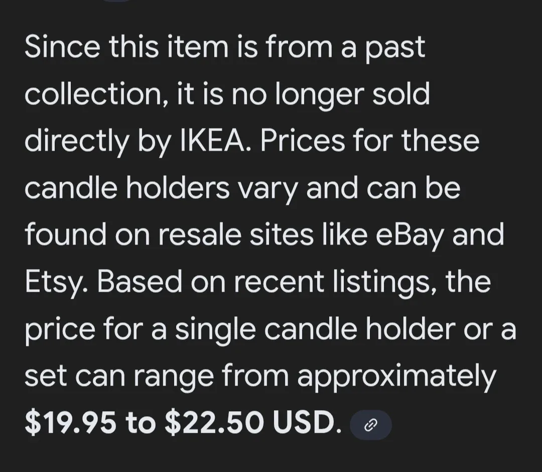 Ikea Ypperlig Design Hay Candlestick Holders - Set of 3 ✨️ image indicator(2)