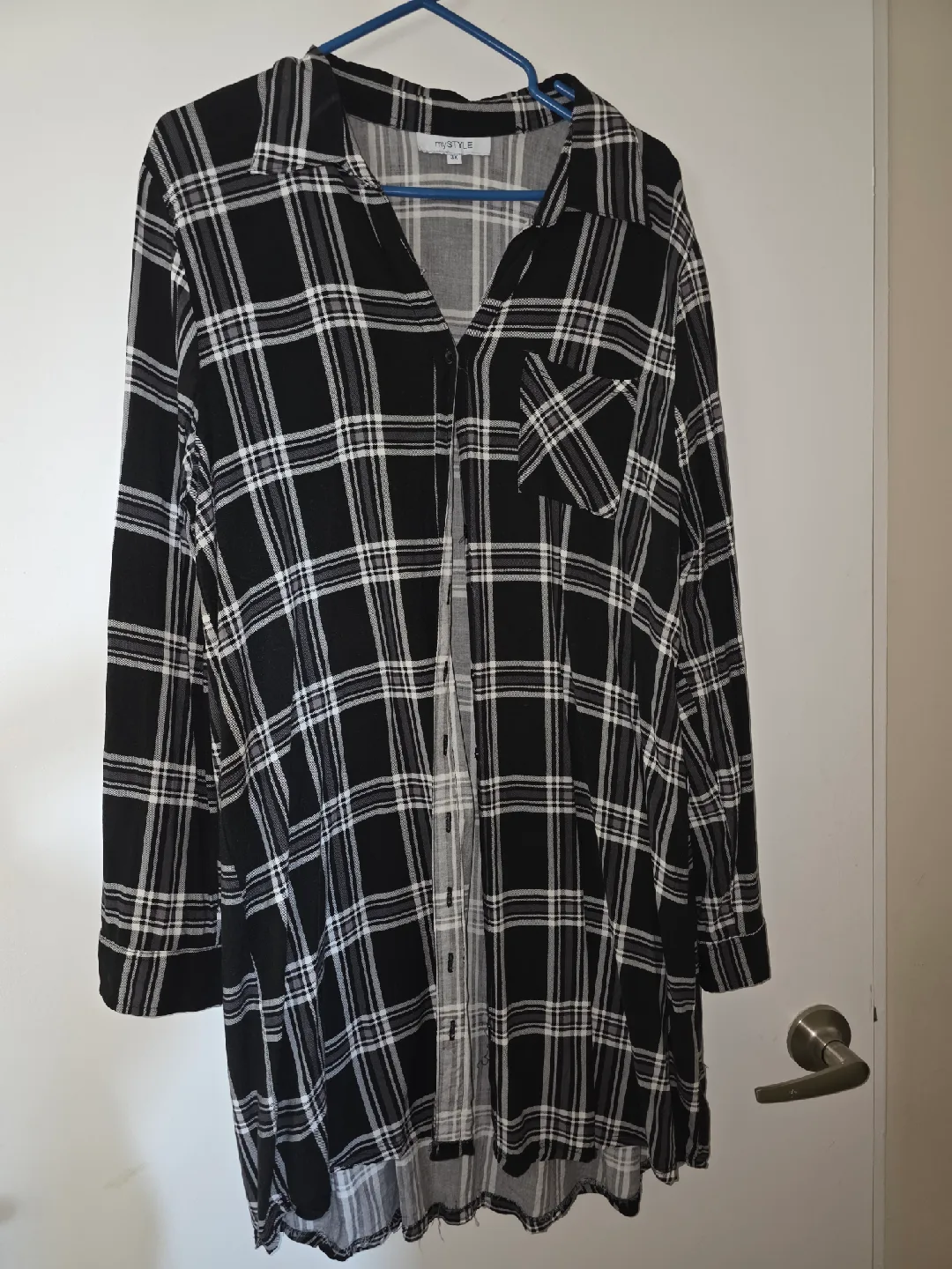 My Style Plaid Shirt - Size 3X