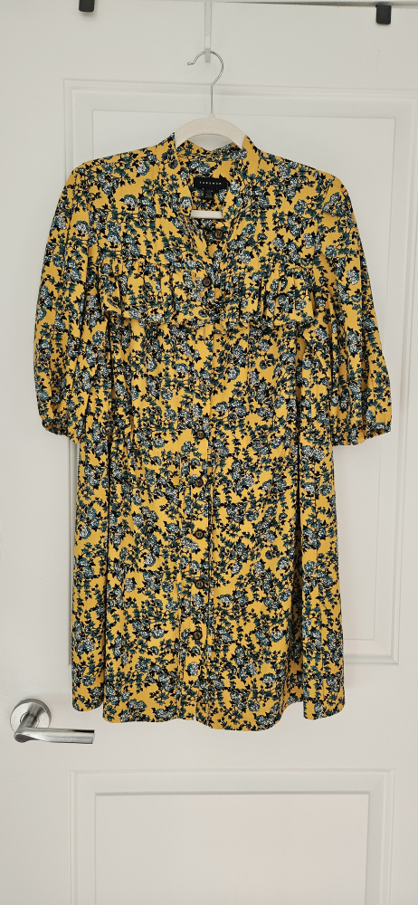 Topshop Floral Print Dress - Size US 6 - photo 4
