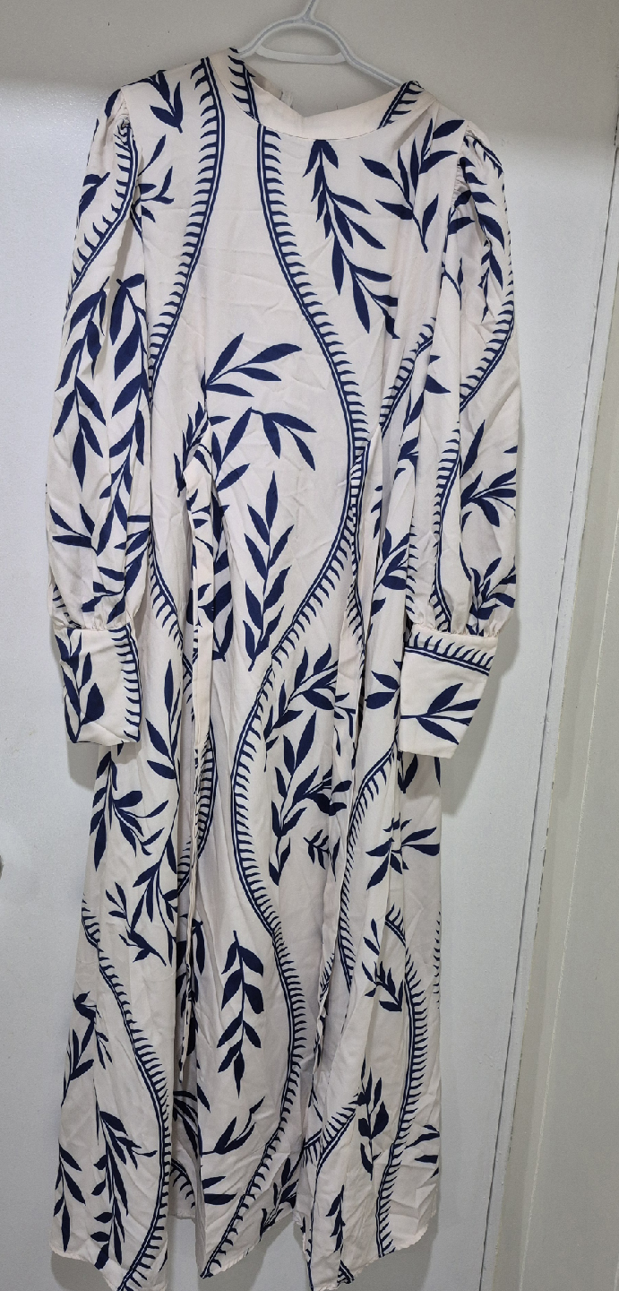 Floral Print Long Sleeve Maxi Dress - photo 2