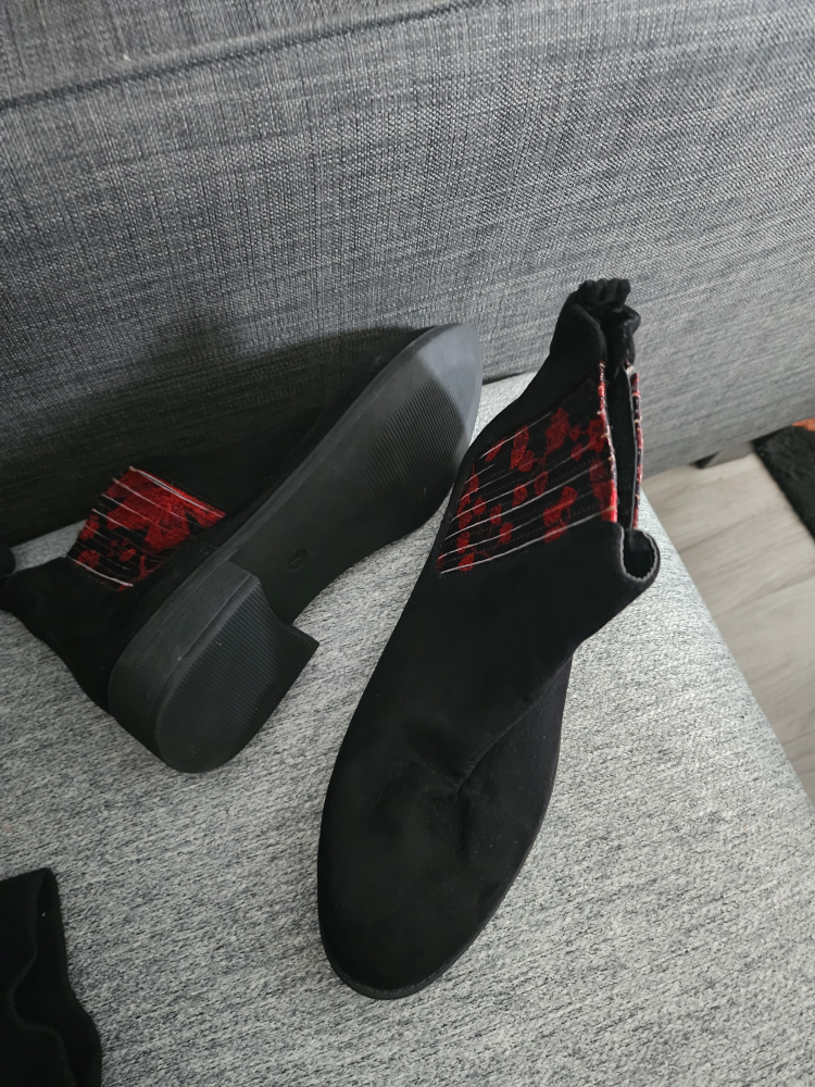 Black Ankle Boots - Size 7 - photo 4